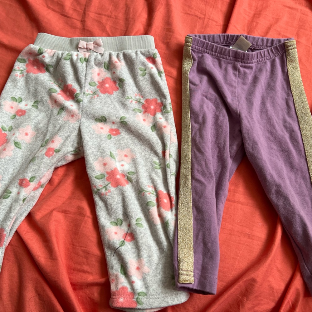 Lot of baby girl pants size 18 months